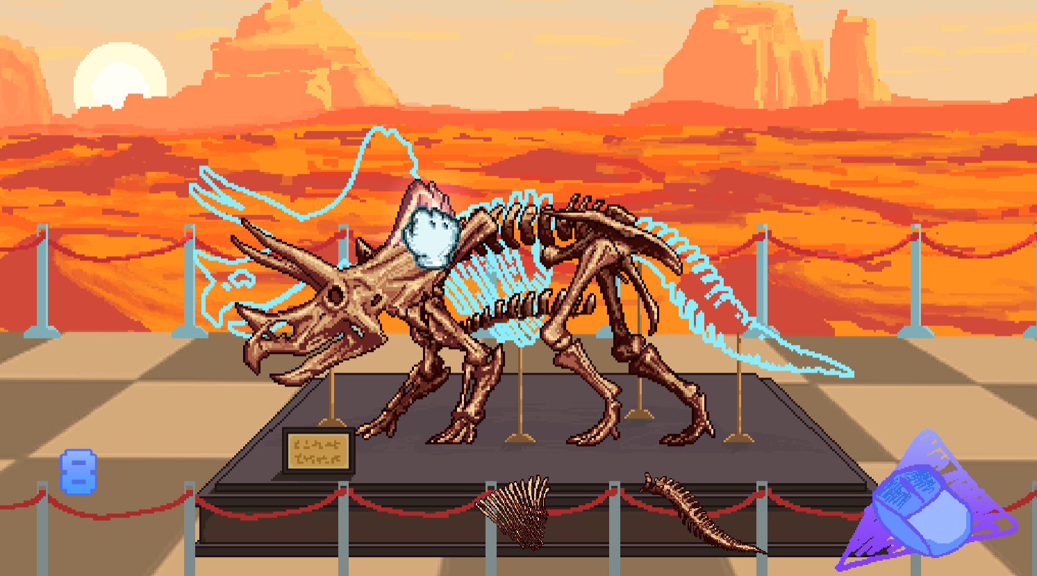 Escenario de juego de Waka Wuk.
